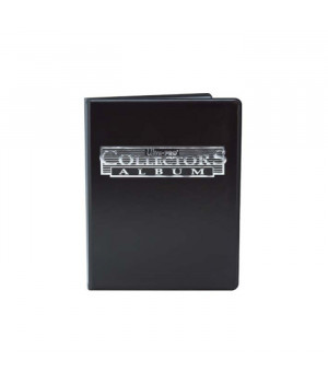 Collectors 4-Pocket Portfolio - Black