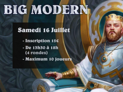 Tournoi Modern du 16/07/2022